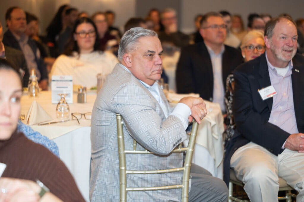 PWC Connecticut members networking at Casa Mia at the Hawthorne