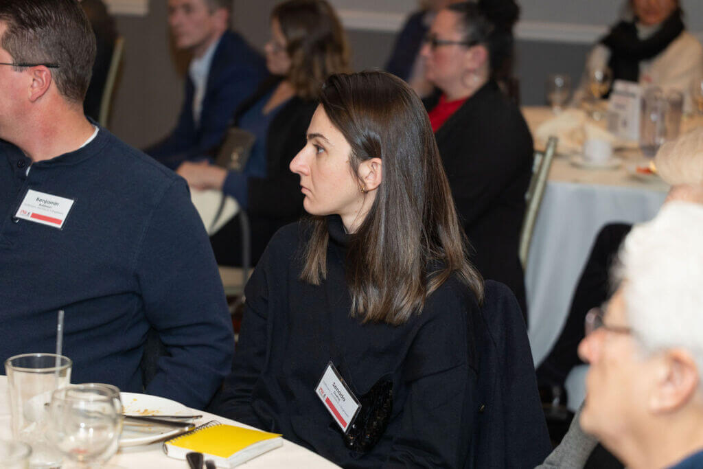 PWC Connecticut members networking at Casa Mia at the Hawthorne