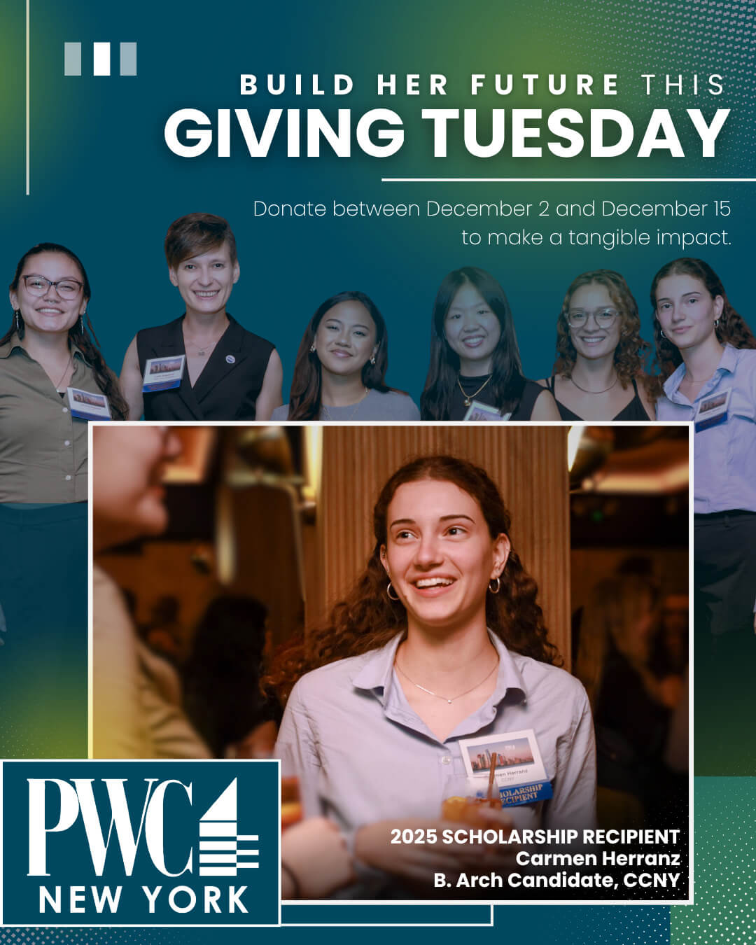 Giving Tuesday 2025 Carmen Spot