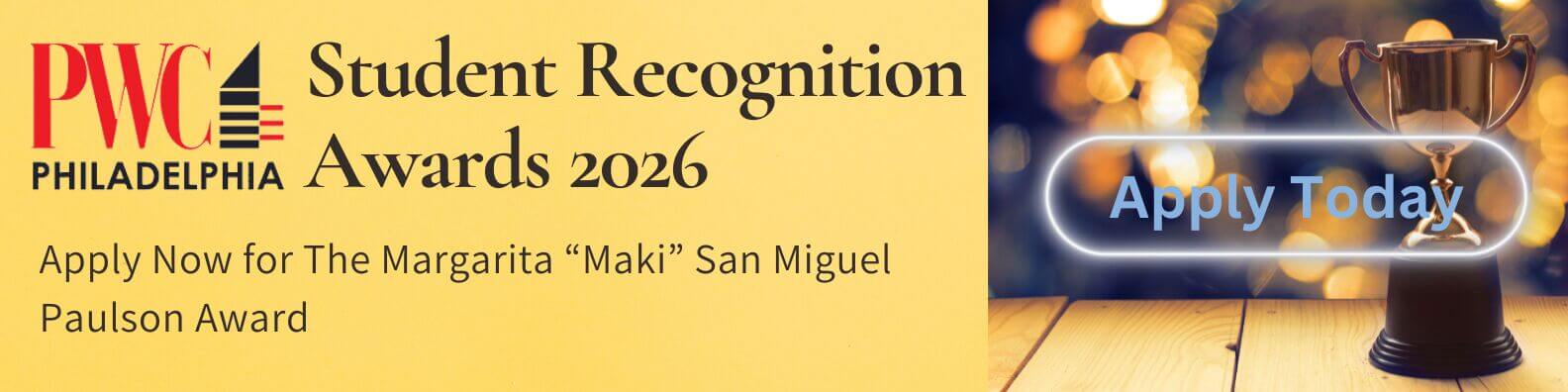2026 Student Recognition Awards Promo