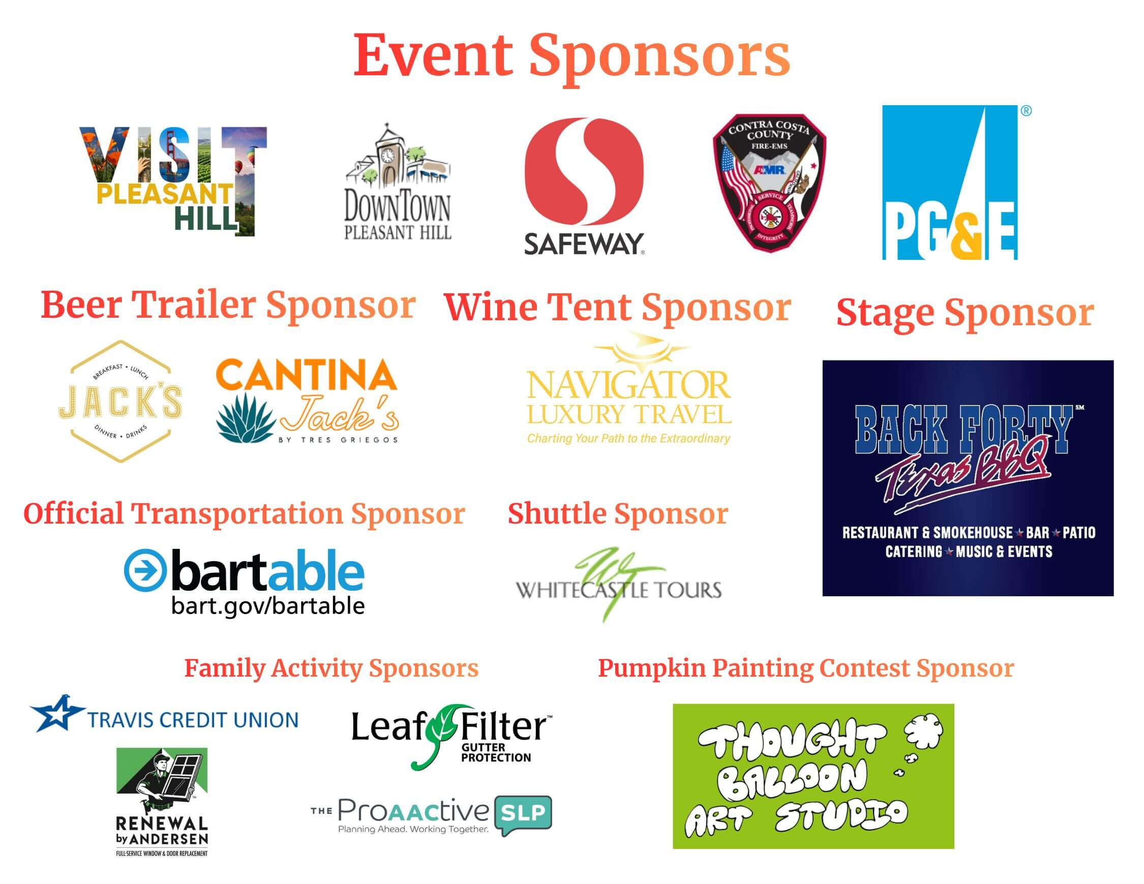 Event Sponsors (5)