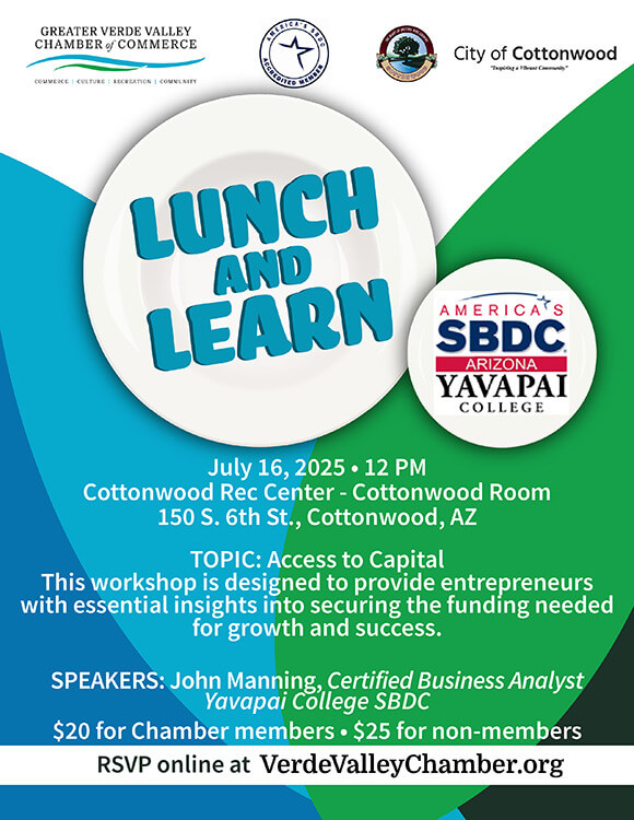 Lunch and Learn flyer - July 2025