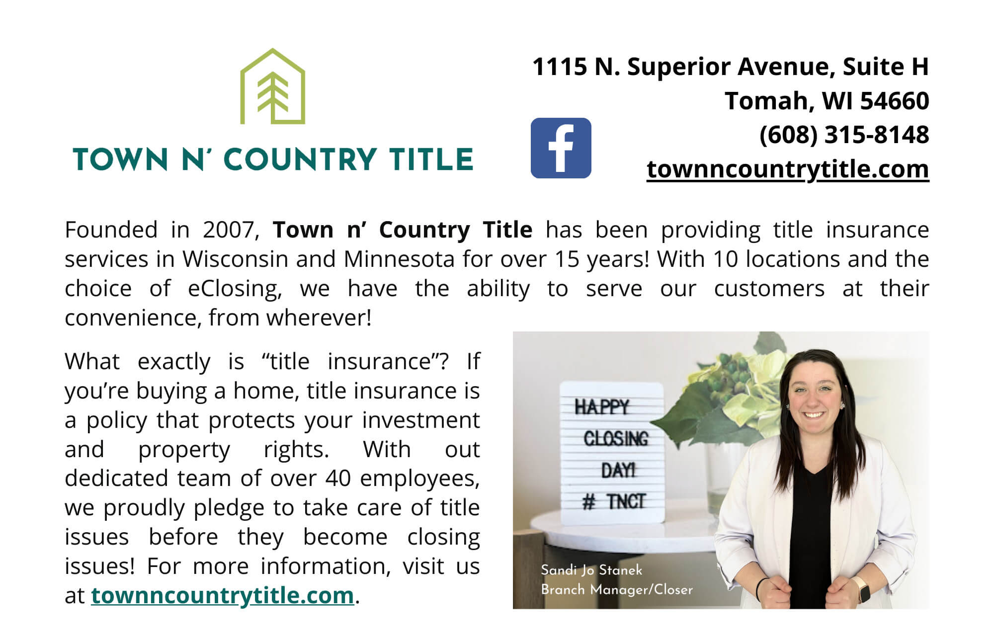 Town n' Country Title - APR 2024