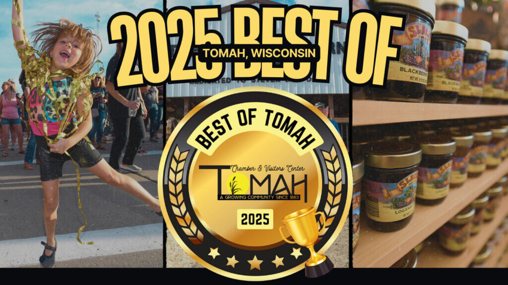 2025 Tomah Best of badge page header