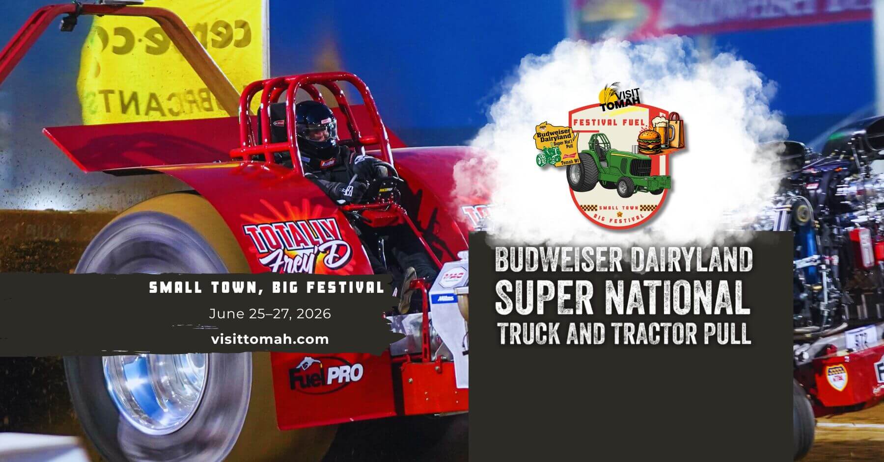 Tomah Tractor Pull header