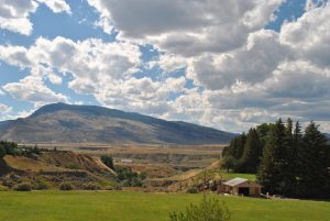 View from Cody to the west