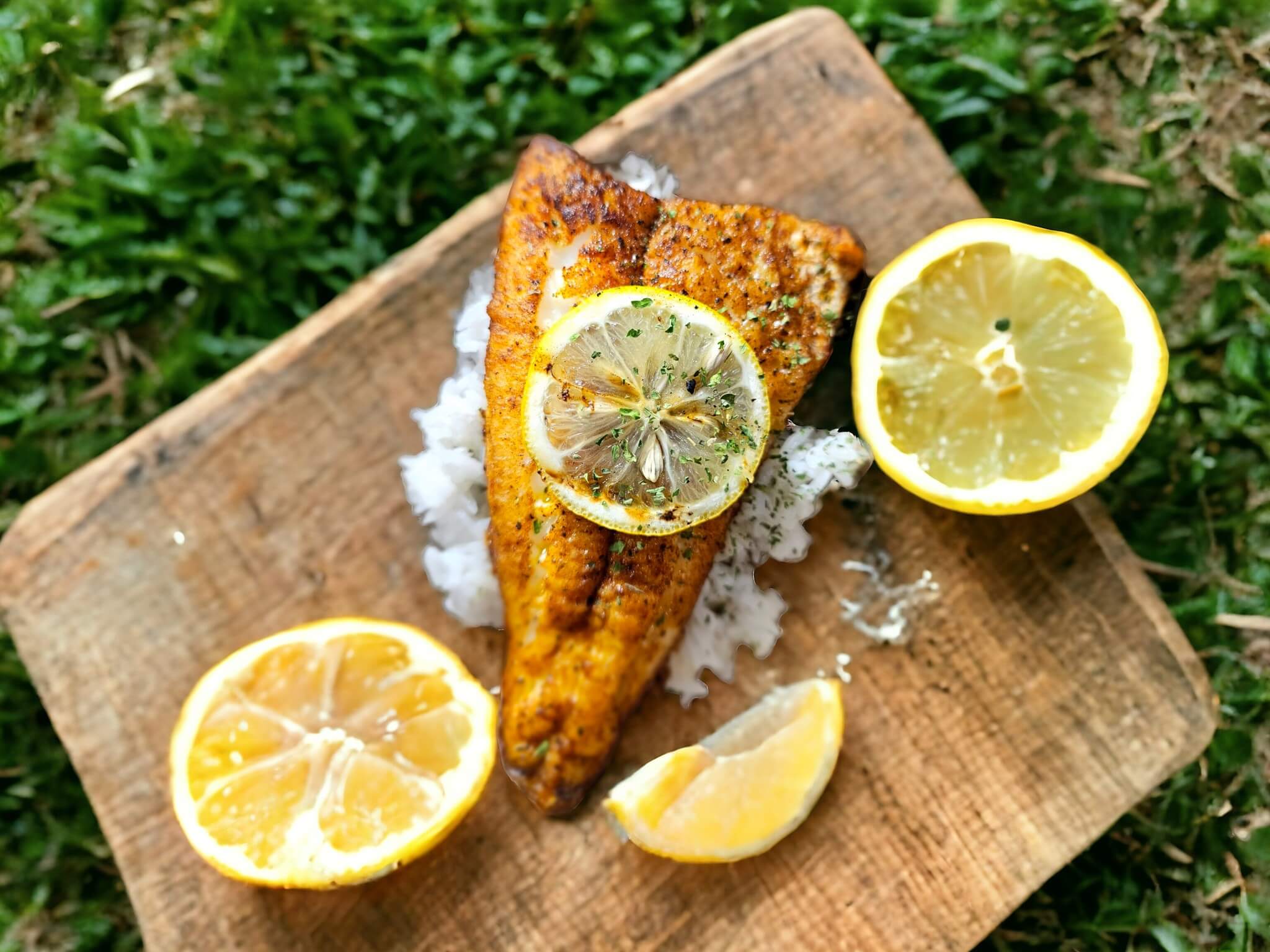 Blackened Redfish at The Seafood Place in Tullahoma, TN