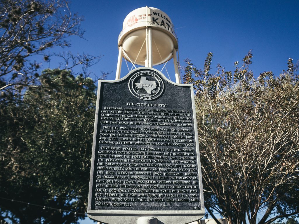 City of Katy_Plaque