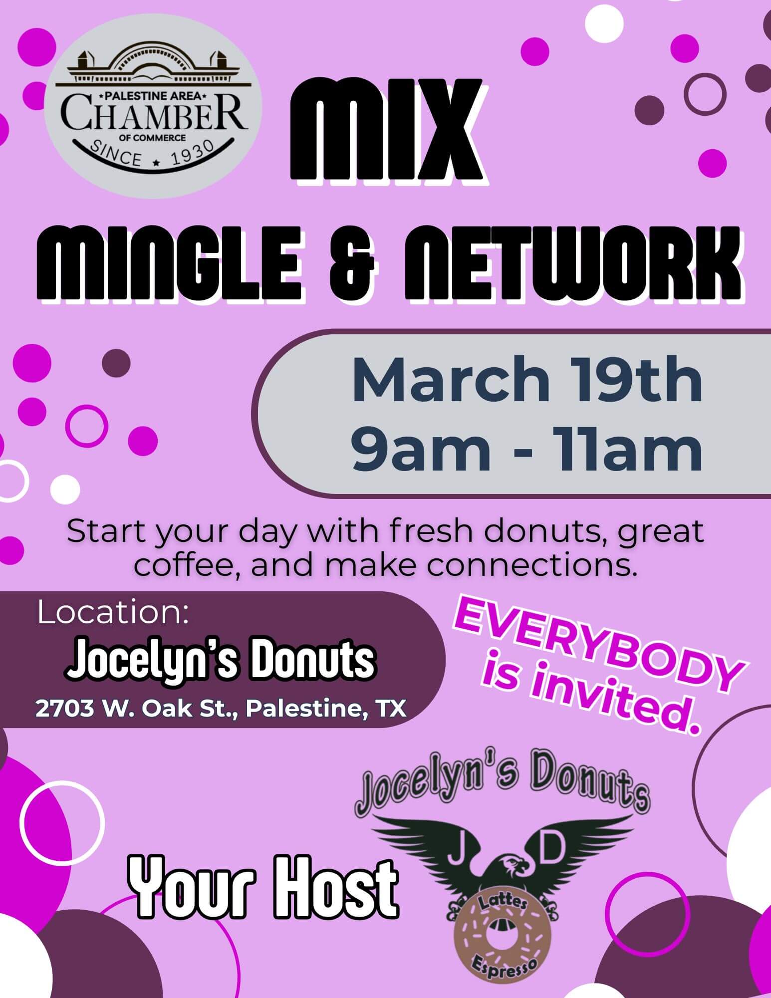 MArch 2026 Mixer Invitation
