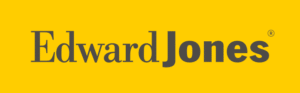Edward Jones Logo - Gray on Yellow - 778x241px - PNG