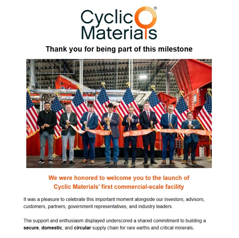 Cuclic Materials