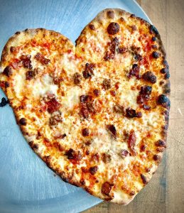 Heart Shaped Pizza Patellies