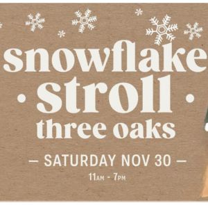 Snowflake Stroll Three Oaks