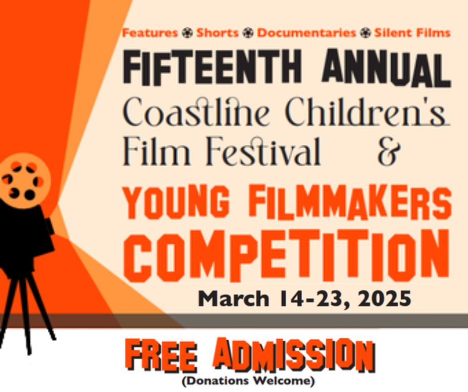 Coastline Children's Film Festival March 14 - 23, 2025