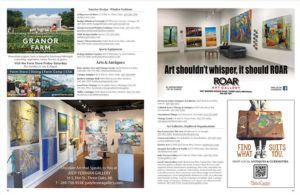 Harbor Country Guide Michigan Purchase Display Ads Sizes (1/2H) (1/4) Shown