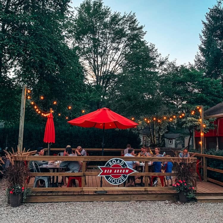 redarwrd Red Arrow Roadhouse Patio