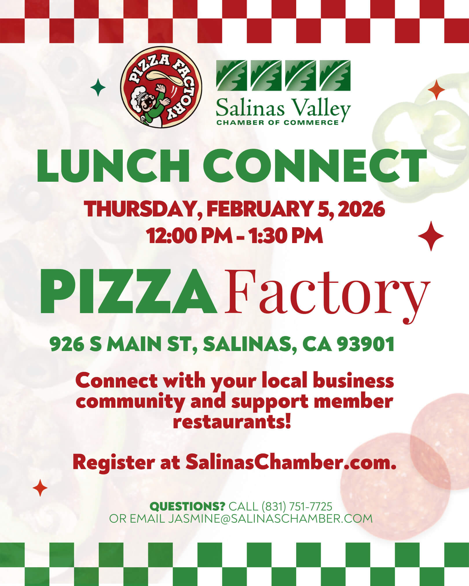 LC 7125 Pizza Factory Flyer (2) LC 7125 Pizza Factory Flyer (2)