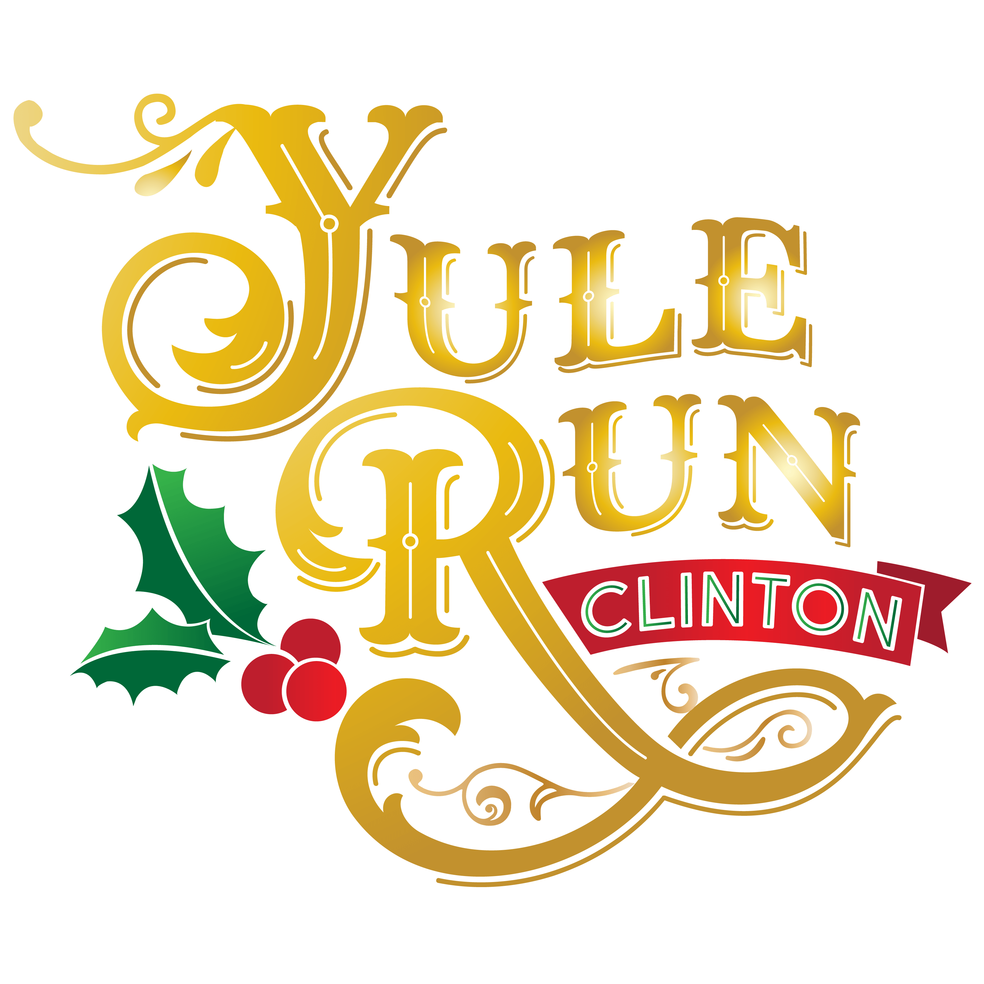 Yule Run Clinton logo