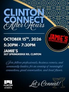 CLINTON CONNECT JAMIES - OCTOBER CLINTON CONNECT JAMIES - OCTOBER