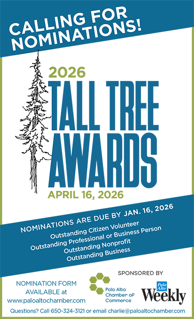 Calling for Nominations! - 2026 Tall Tree Awards