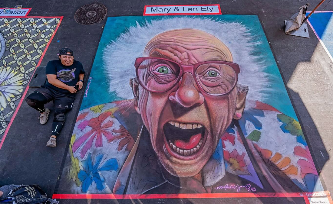 Marlon Yanes Chalk Art