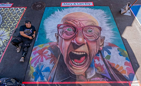 Marlon Yanes Chalk Art