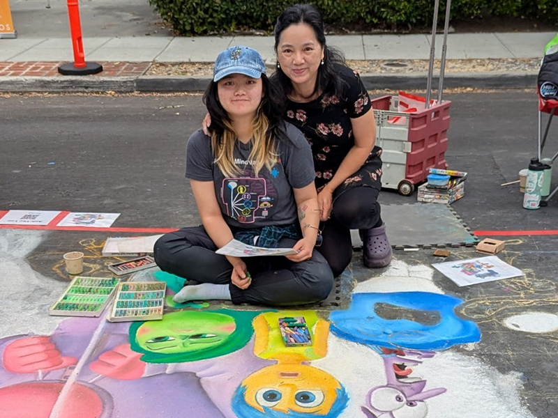Anh-Thu Luu Chalk Art
