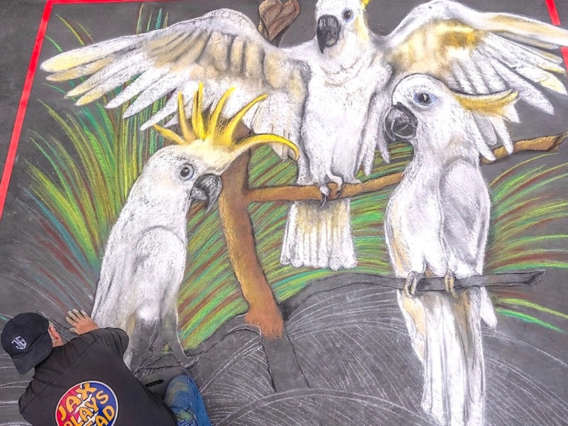 Rod Tryon Chalk Art