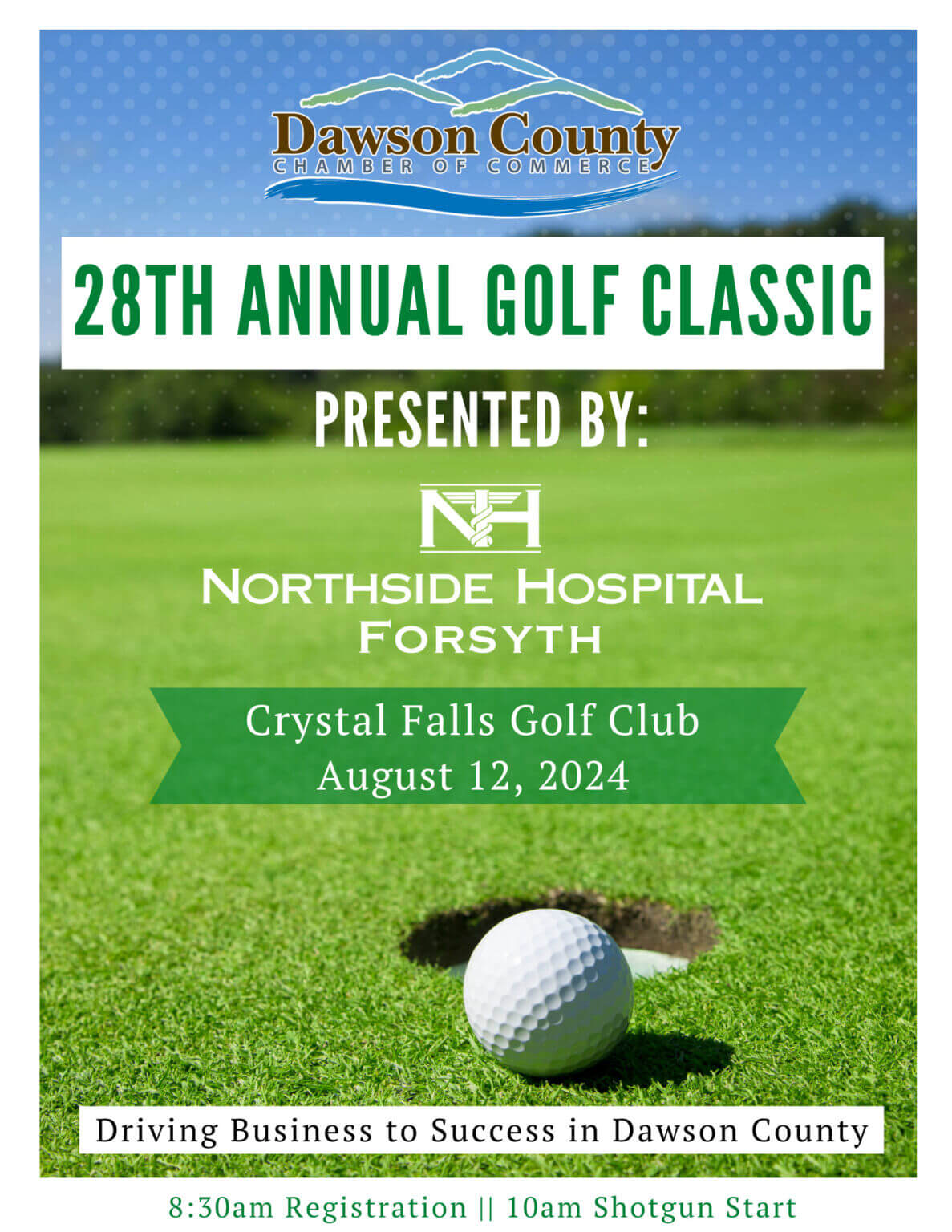 28th Annual Golf Classic Flyer