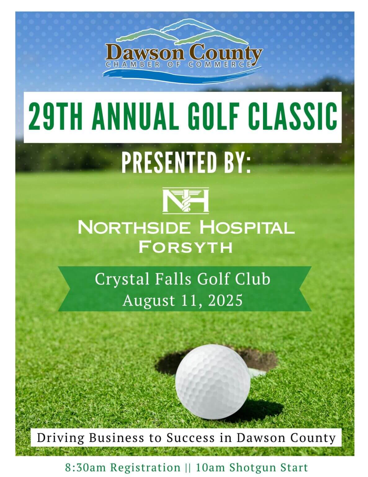 29th Annual Golf Classic Flyer
