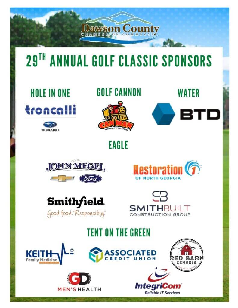 29th Annual Golf Classic Flyers & Sponsorships 29th Annual Golf Classic Flyers & Sponsorships