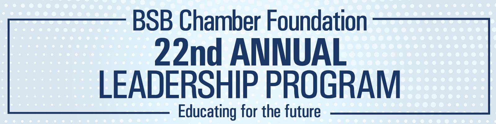 Leadership Flyers Title Banner