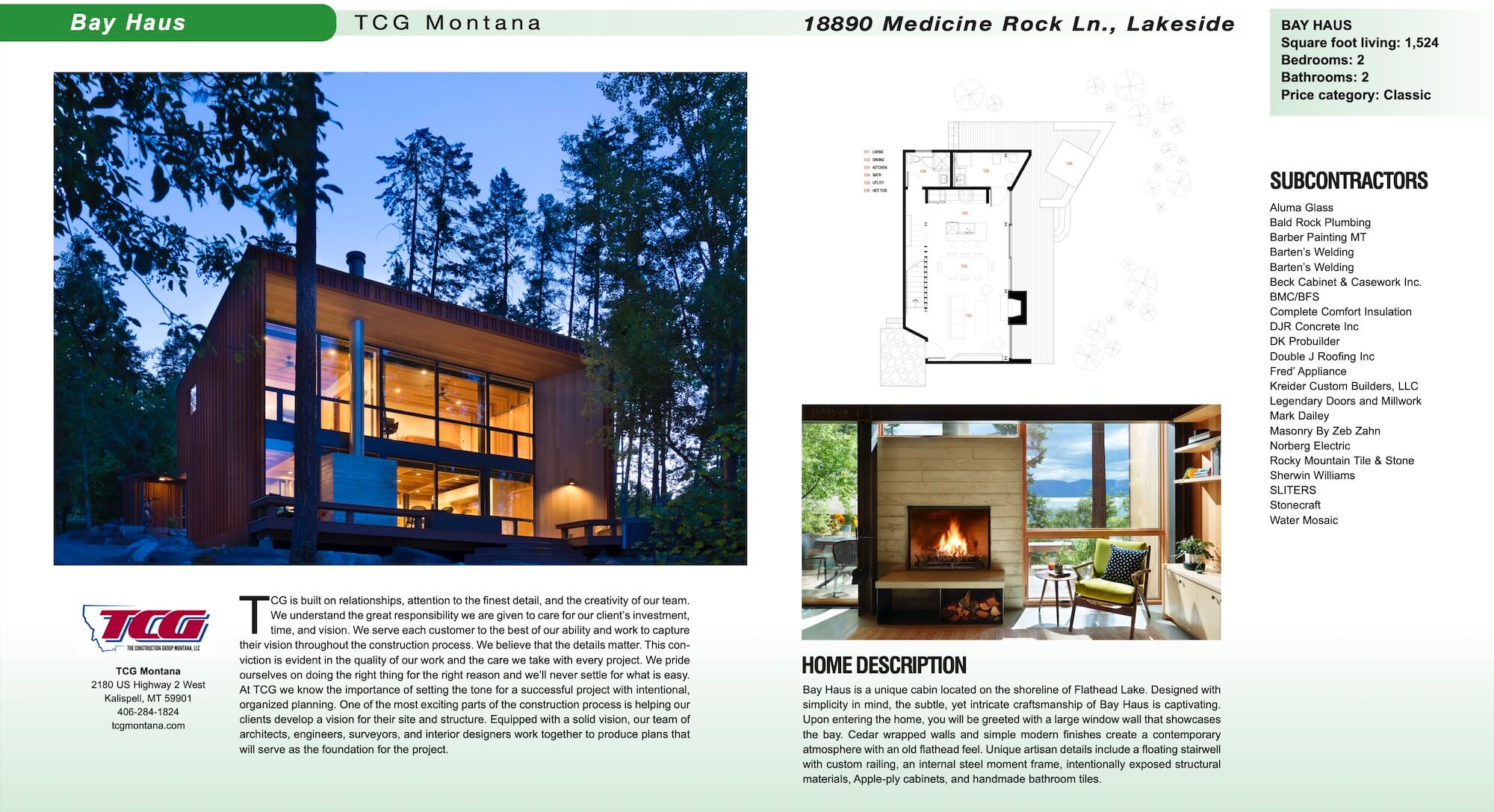 TCG Montana - Parade of Homes
