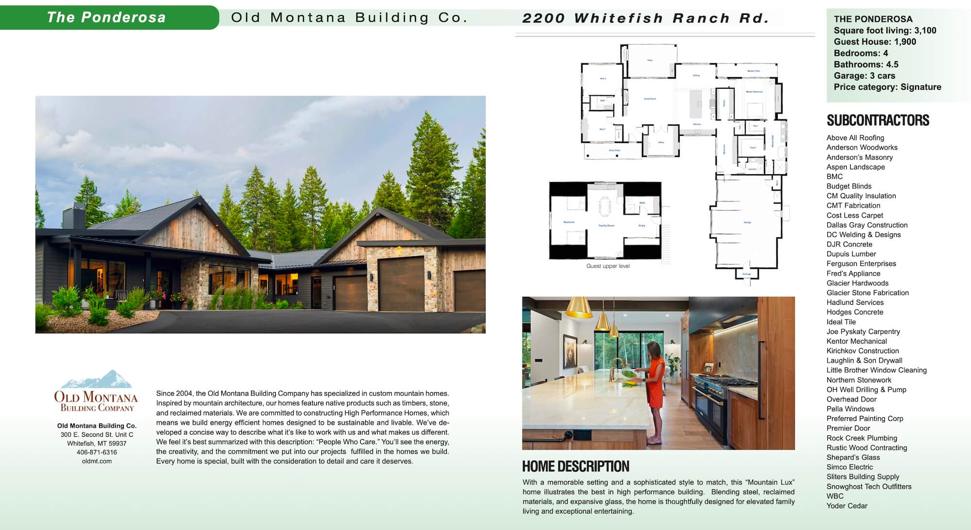 Old Montana Building Co - Parade of Homes