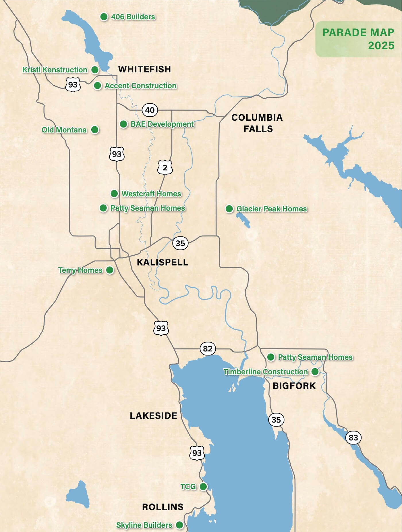 parade oh homes 2025 map