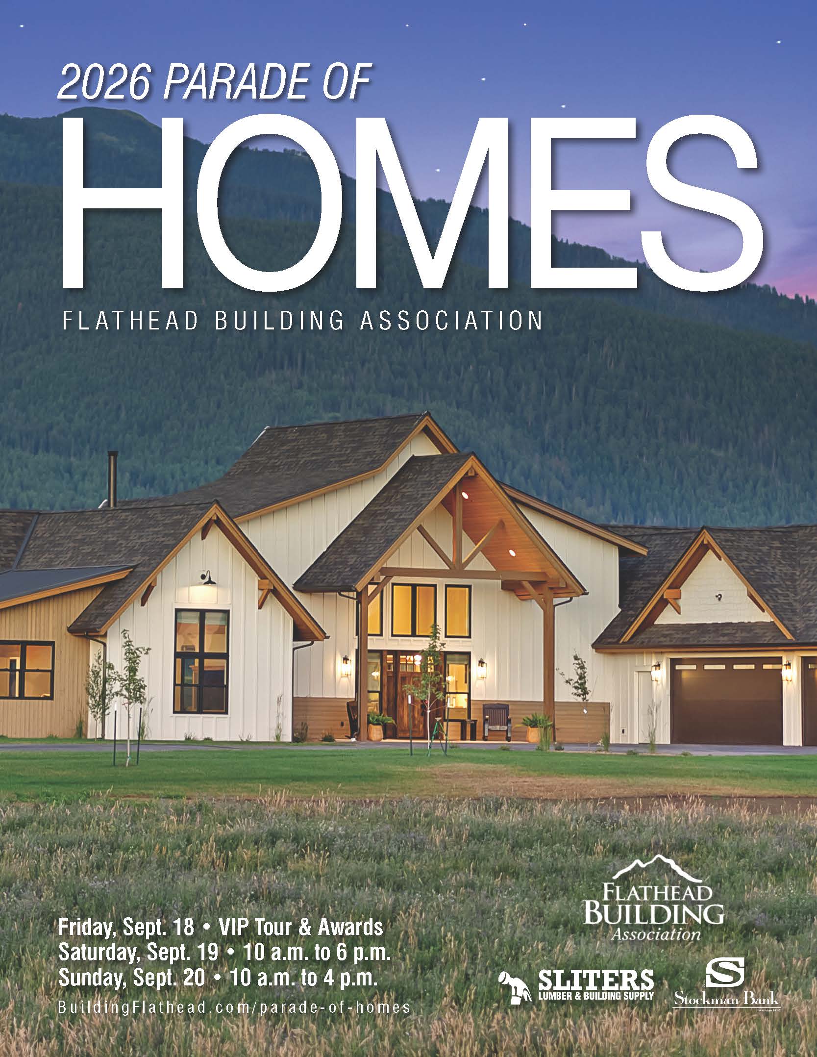 2026 Parade of Homes Flyer
