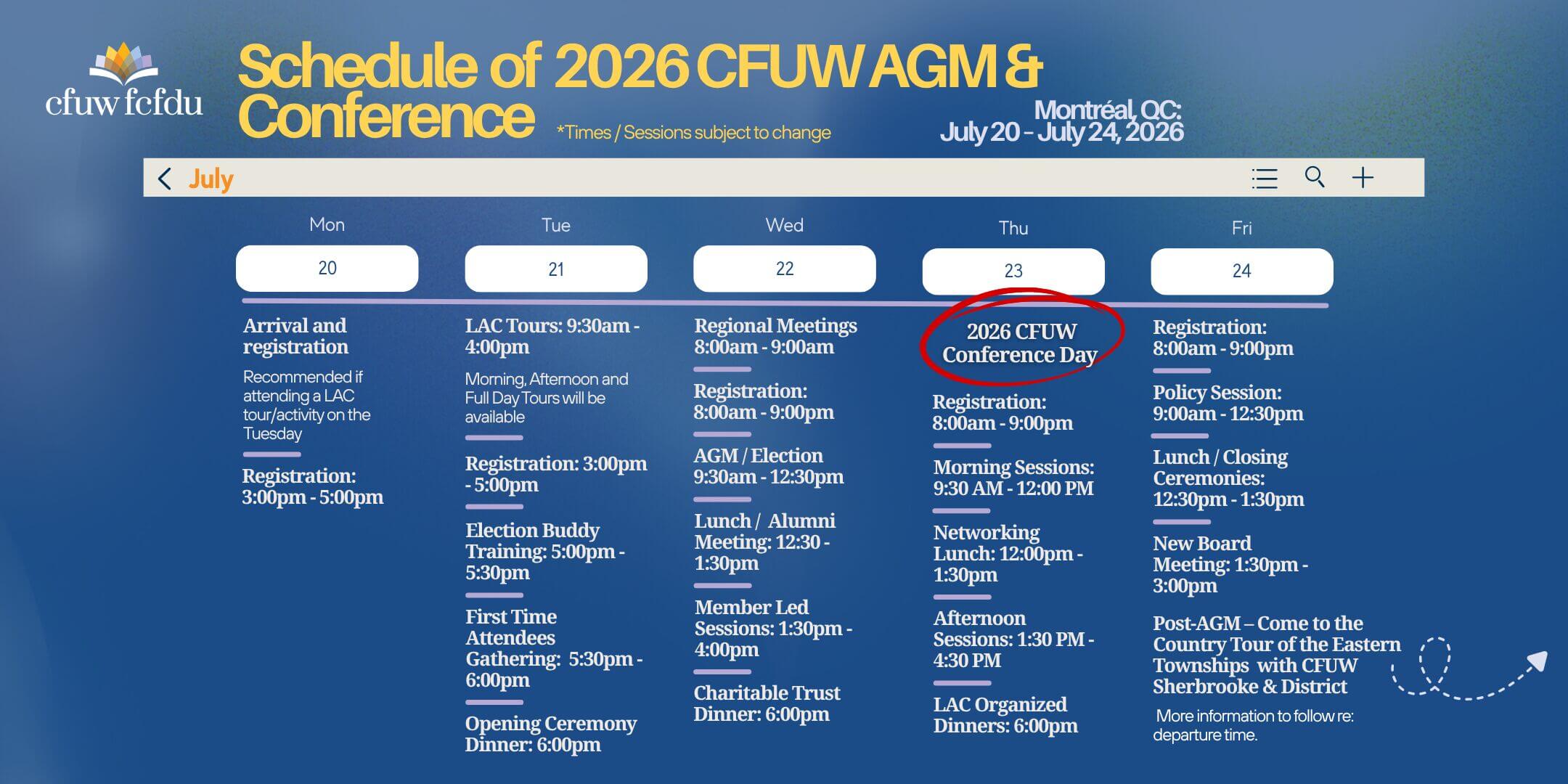 2026 CFUW AGM & conference eventbrite cover 2026 CFUW AGM & conference eventbrite cover