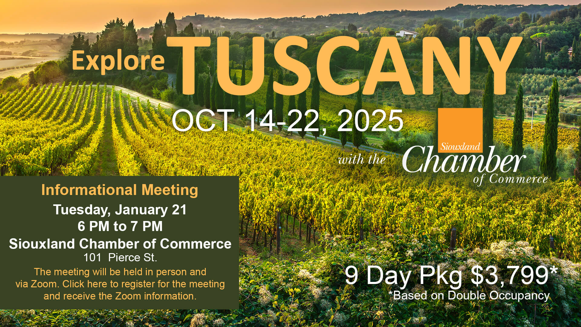 Tuscany Informational Meeting Second