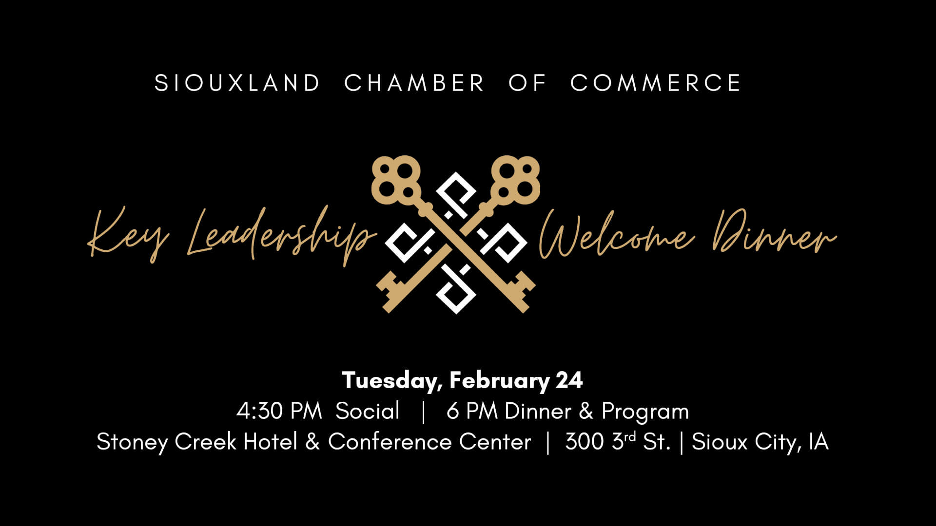 Key Leader Dinner 2026 Graphic for Website Front