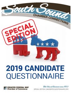 South Sound Chamber Connections - SPECIAL Candidates Questionnaire 2019