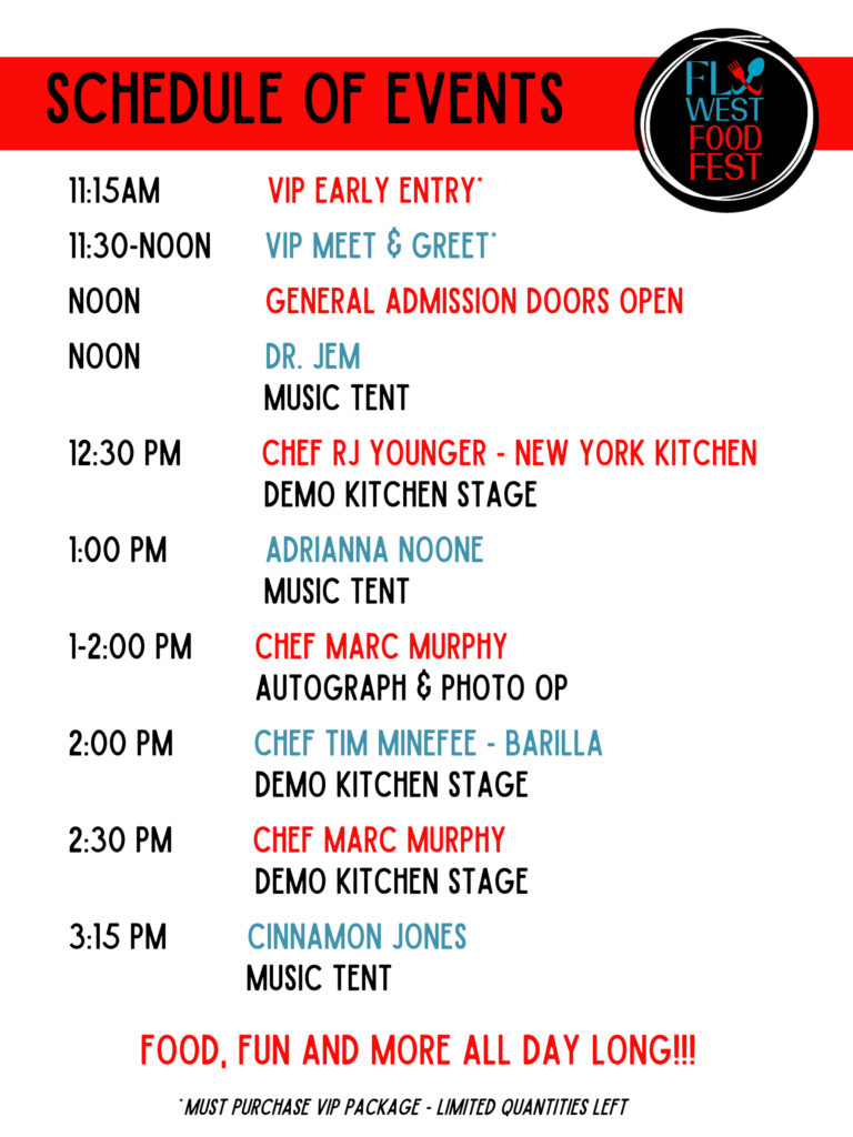 FLX West Schedule