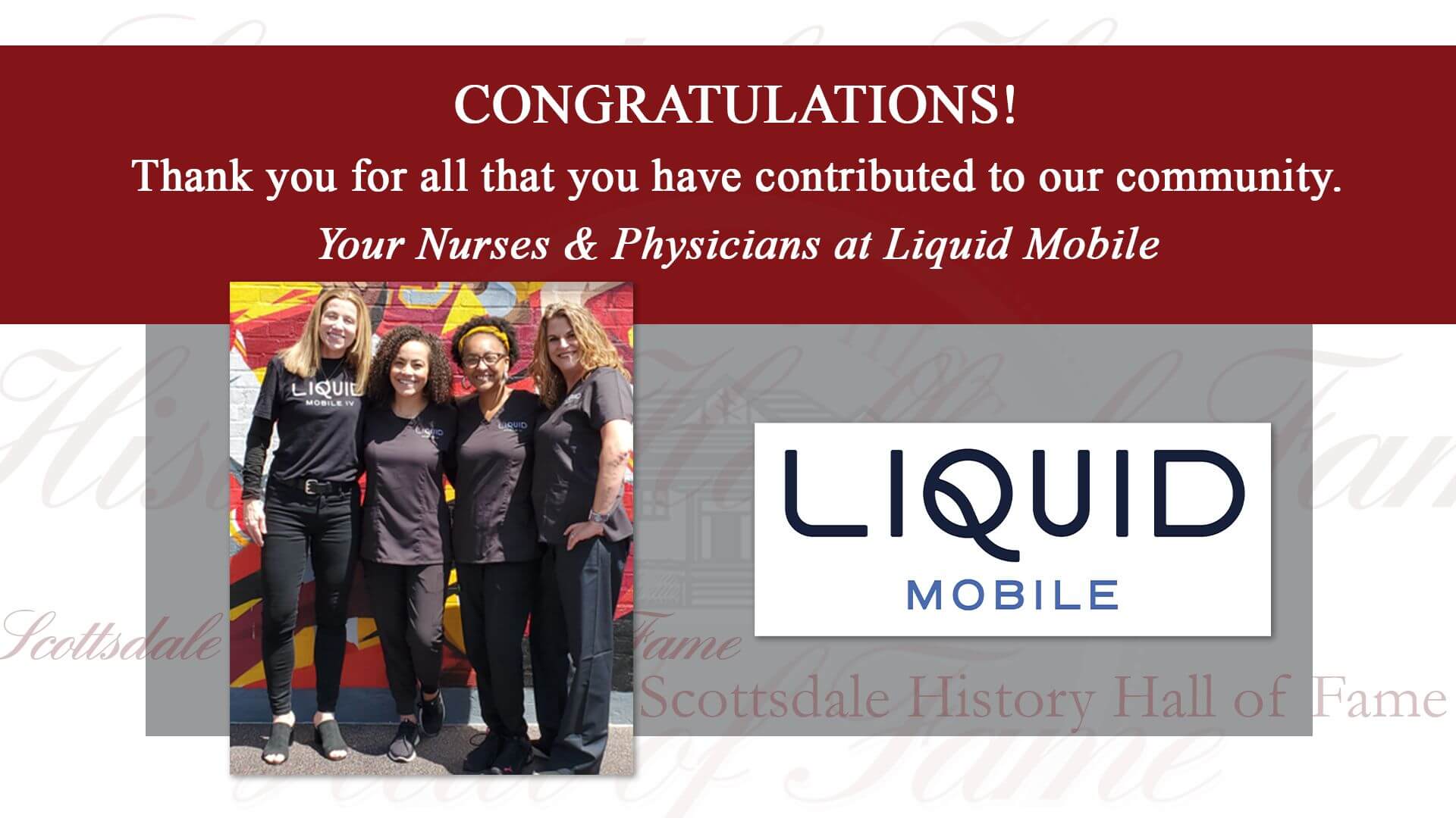 LIQUID MOBILE Congrats