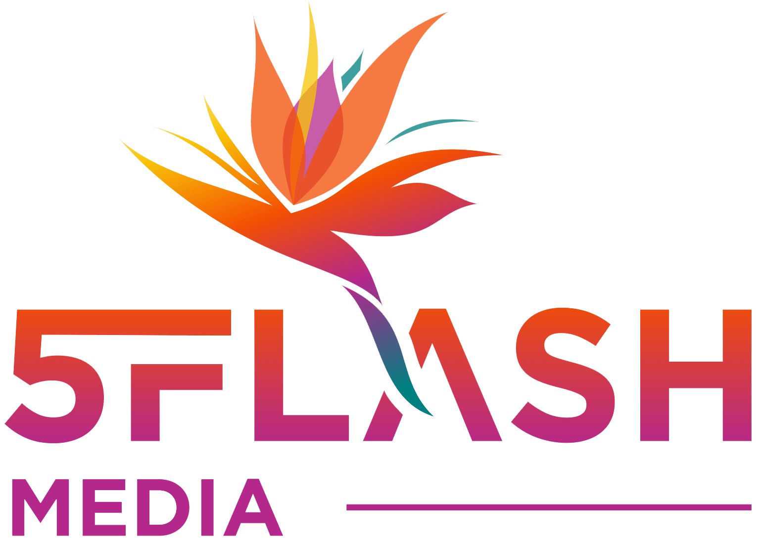 5 Flash Media Logo