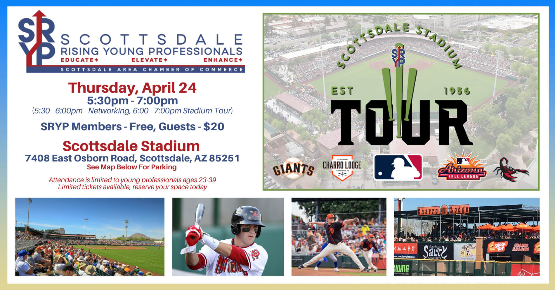 SRYP Scottsdale Stadium Tour WEBSITE EVENT