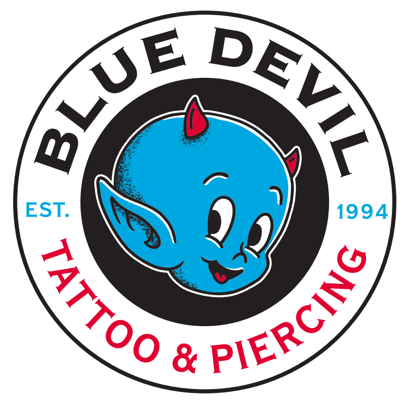 blue devil tattoo