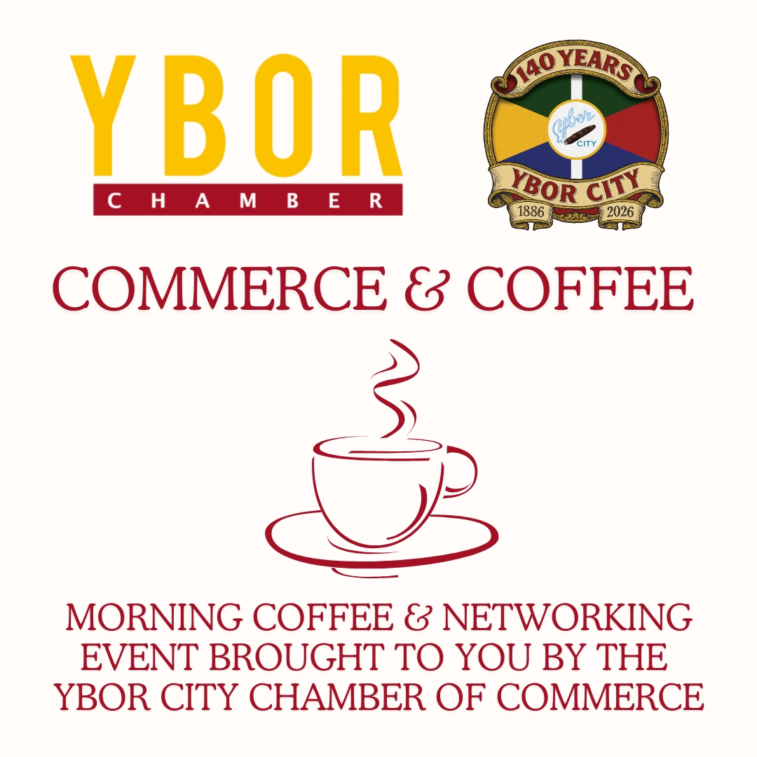 Sig Event Graphic - Commerce & Coffee with 140 Badge Sig Event Graphic - Commerce & Coffee with 140 Badge