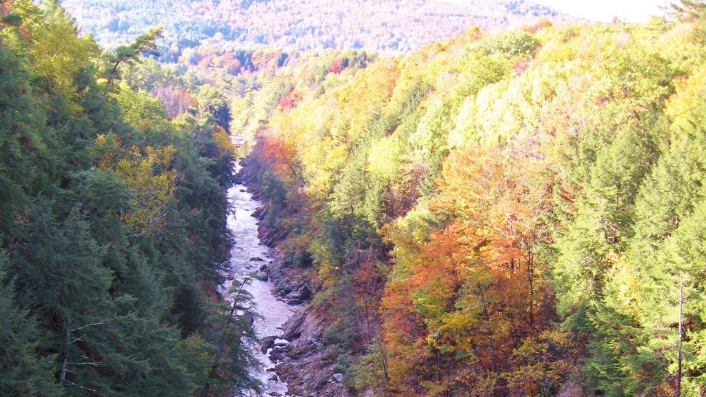 The Quechee Gorge