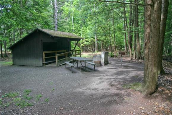 The Quechee State Park Campground