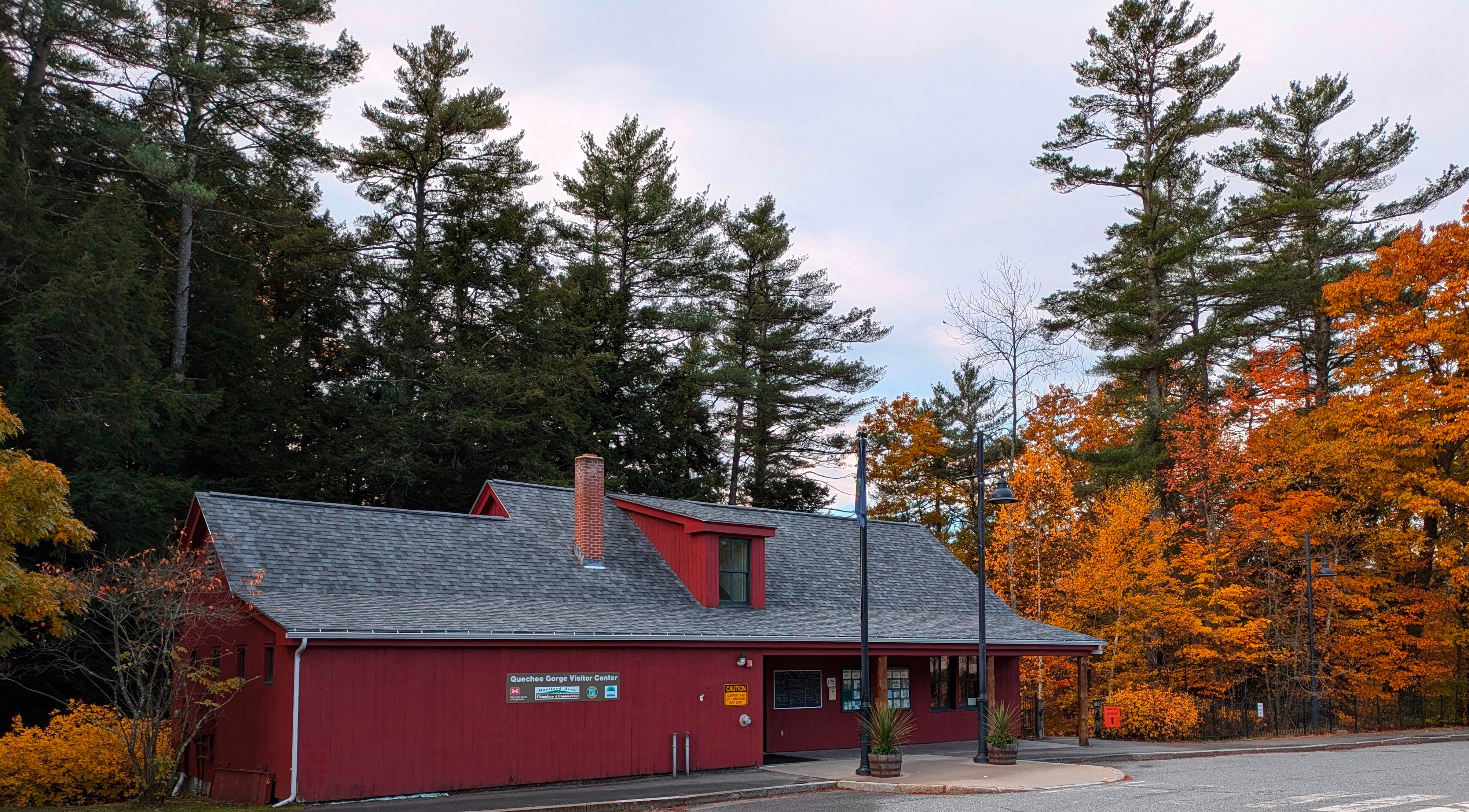 The Quechee Gorge Visitor Center
