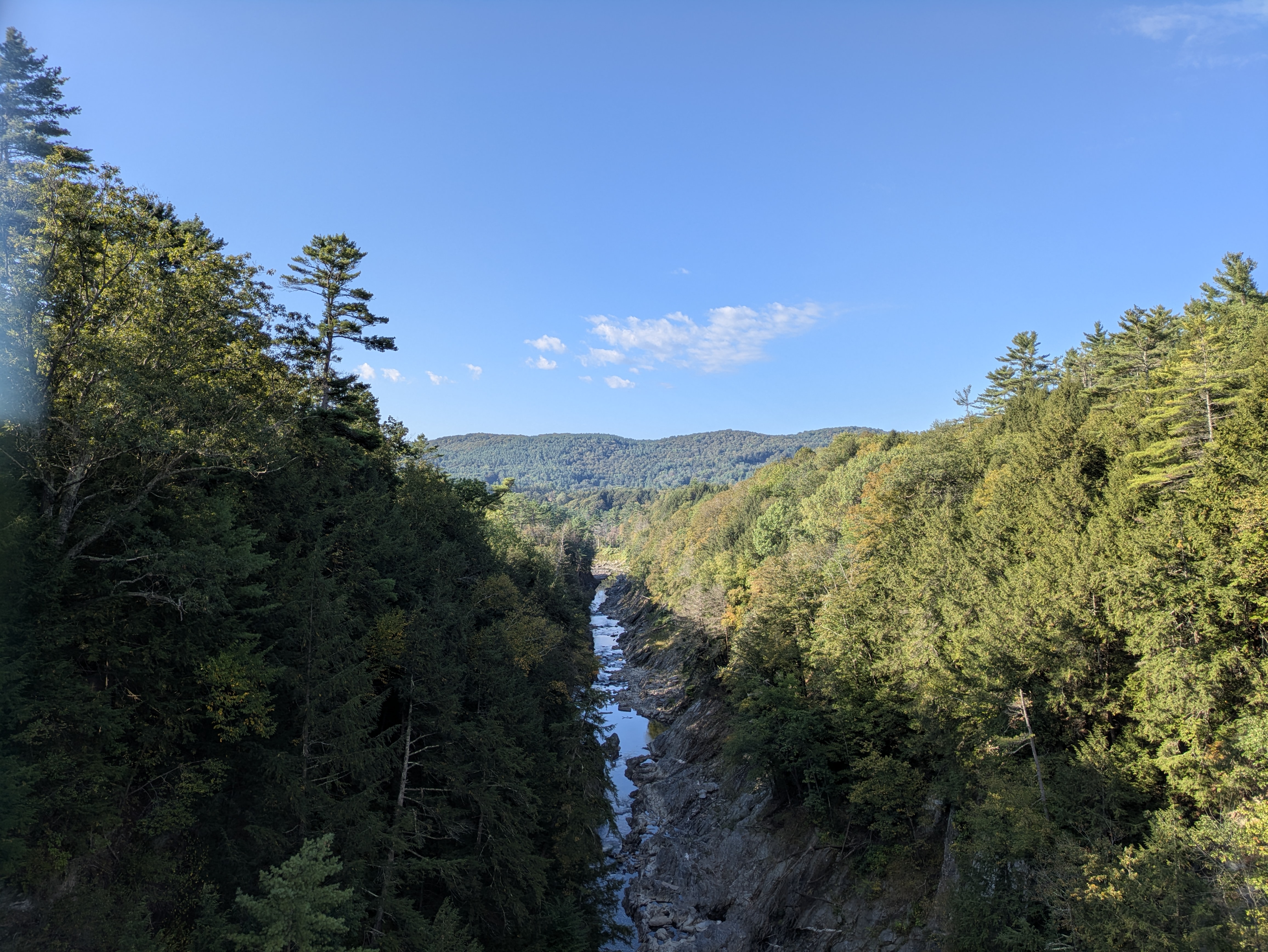 The Quechee Gorge